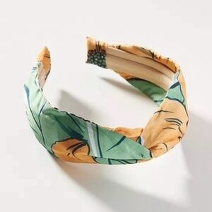 Anthropologie Autumn Adeigbo Leaf Knotted Headband